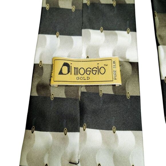 Tie Silk Luxury Neutral Business Professional or Dress Necktie - Picture 7 of 10